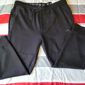 American Eagle Men's Active 24/7 Jogger Black  Sweatpants, XXXL NWT